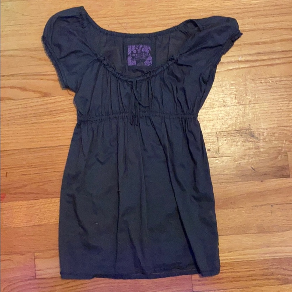 Vintage AE dark purple top